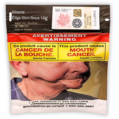 Siberia Nicotine Pouches - Edge SNUS Nicotine Pouches