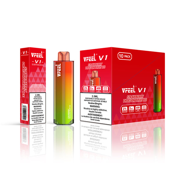 VFEEL V1 - Strawberry Dragon Fruit Ice | $24.99 VFEEL V1 - Strawberry Dragon Fruit Ice | $24.99