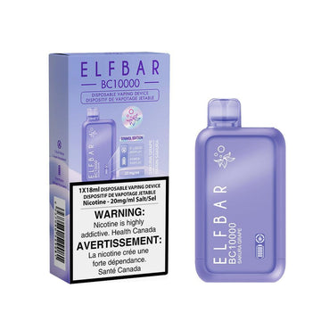 best grape disposable vapes Elfbar BC10000 - Sakura Grape