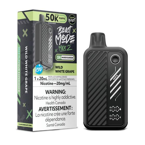 beast mode vape Flavour Beast Beast Mode Max 2 - Wild White Grape Iced
