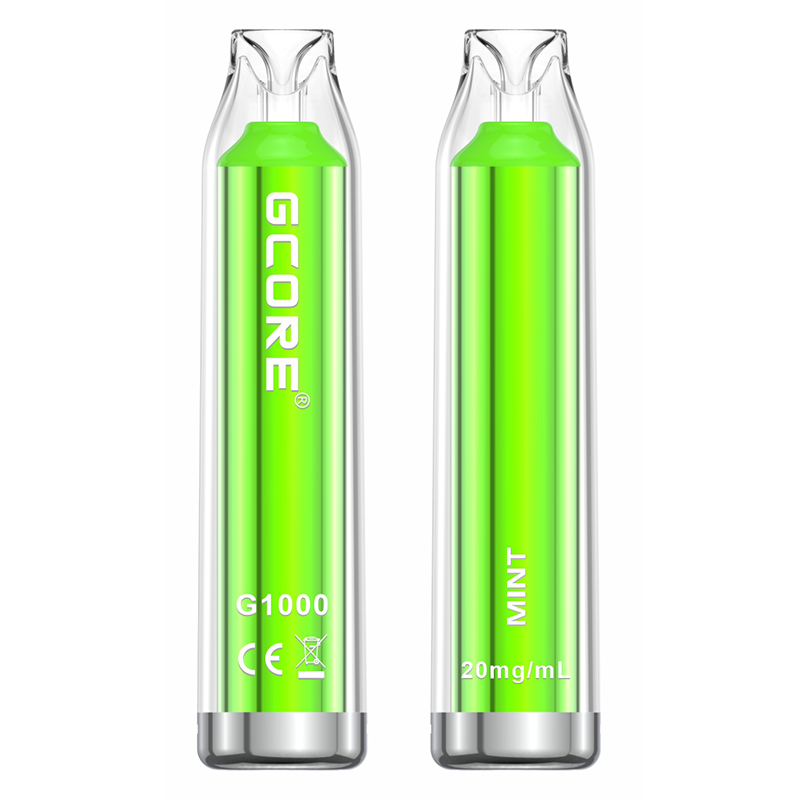 [Disposables] GCORE 1000 - Mint Disposable Pod Systems Vancouver Toronto Calgary Richmond Montreal Kingsway Winnipeg Quebec Coquitlam Canada Canadian Vapes Shop Free Shipping E-Juice Mods Nic Salt