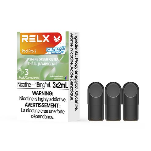 RELX Infinity Pro - Jasmine Green Ice Tea (3pk) | $19.99 RELX Infinity Pro - Jasmine Green Ice Tea (3pk) | $19.99
