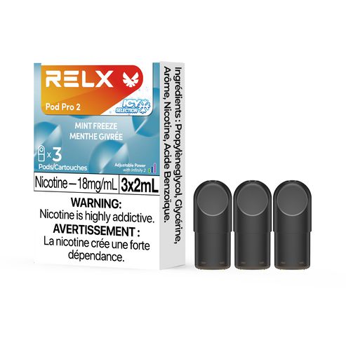 RELX Infinity Pro - Mint Freeze (3pk) | $19.99 RELX Infinity Pro - Mint Freeze (3pk) | $19.99