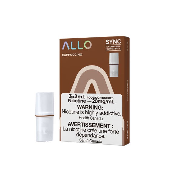elfbar elfa master akku ALLO Sync - Cappuccino (3pk)