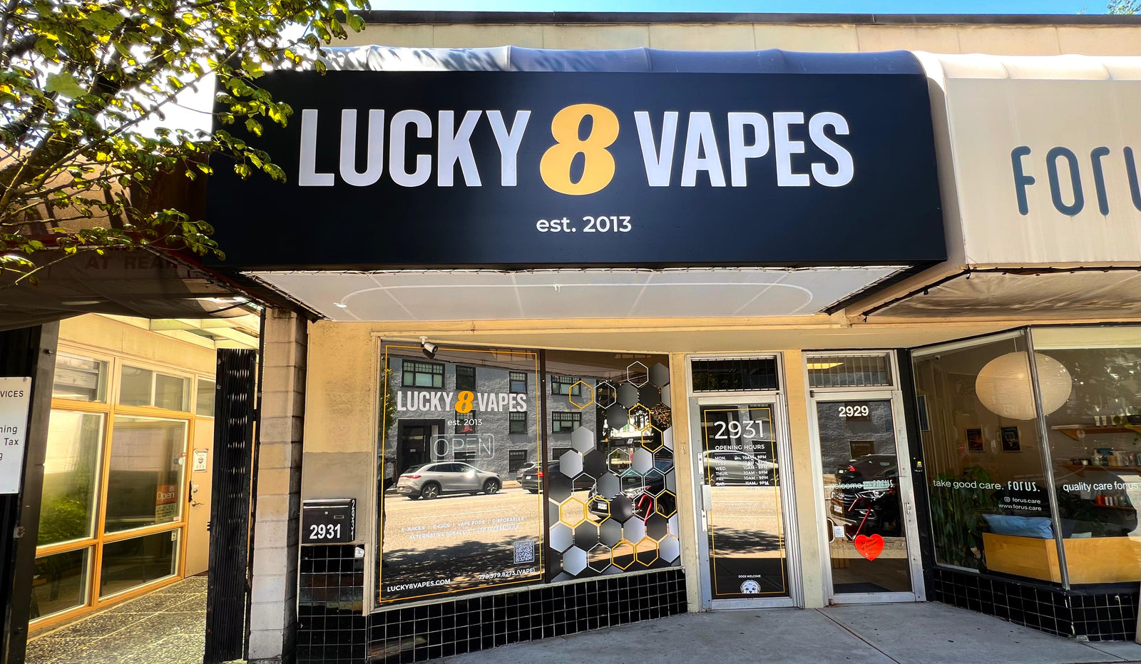 Discover Lucky 8 Vapes at Our Cambie St. Vancouver Location
