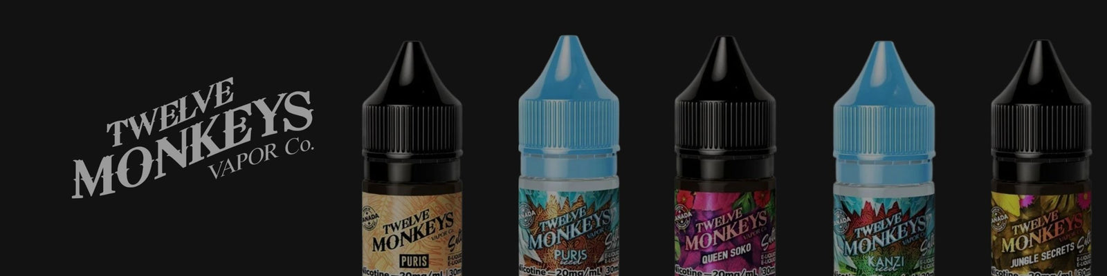 12 Monkeys Salt Vancouver Canada Lucky 8 Vapes