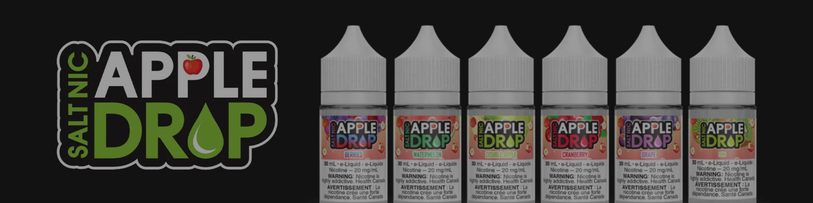 Apple Drop Salt Vancouver Canada Lucky 8 Vapes