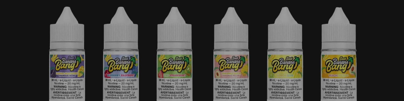 Banana Bang Salt Vancouver Canada Lucky 8 Vapes