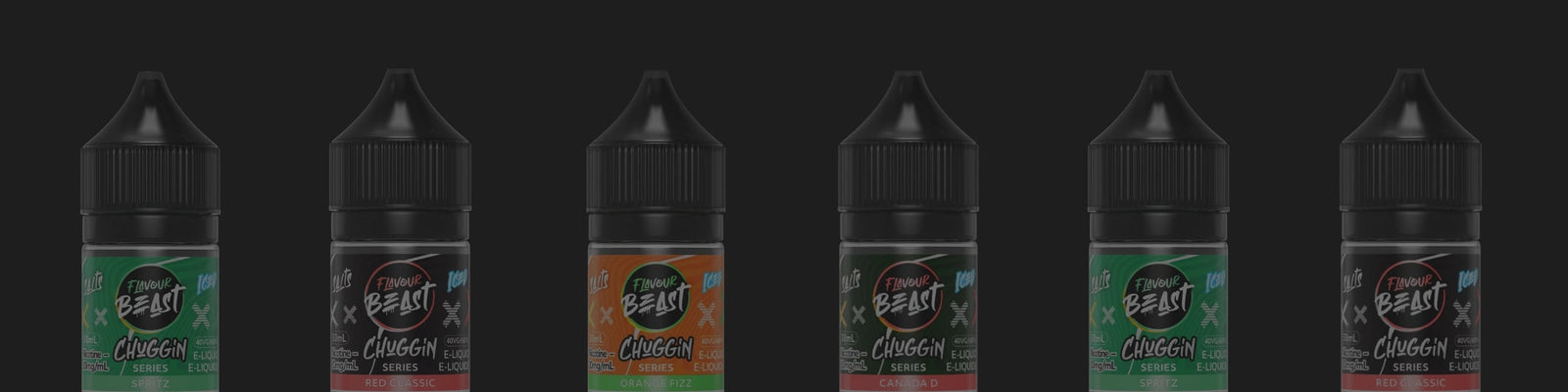 Flavour Beast Chuggin Salt Vancouver Canada Lucky 8 Vapes