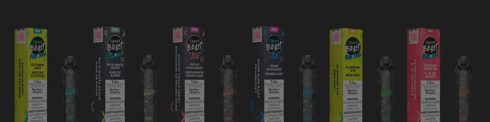 Flavour Beast Fury Vancouver Canada Lucky 8 Vapes