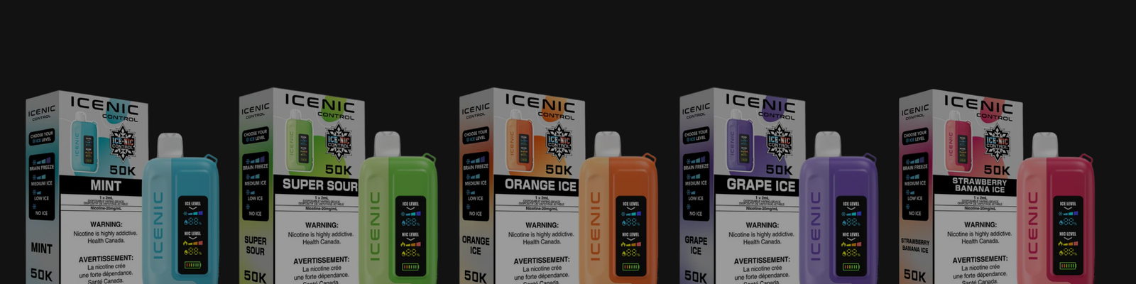 Icenic Control Vancouver Canada Lucky 8 Vapes