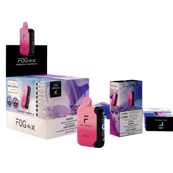 [Disposables] Fog Formulas Pro X – Dragon Fruit Strawberry Ice-Disposable Pod Systems-Fog Formulas Pro X-20mg (Intense)-Lucky 8 Vapes