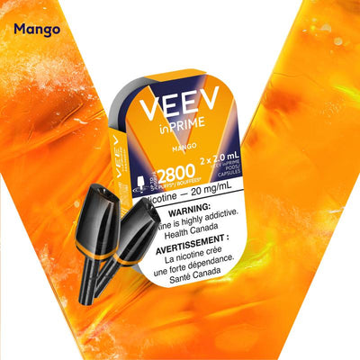 [Vape Pods] VEEV inPRIME Pod - Mango (2pk) Vape Pods