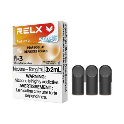 [Vape Pods] RELX Infinity Pro - Pear Loquat (3pk) Vape Pods