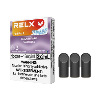 [Vape Pods] RELX Infinity Pro - Smooth Taro (3pk) Vape Pods