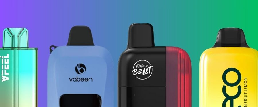 Aesthetic banner for disposable vapes.