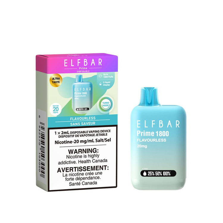 Elfbar Prime 1800 - Flavorless | $15.99 Elfbar Prime 1800 - Flavorless | $15.99