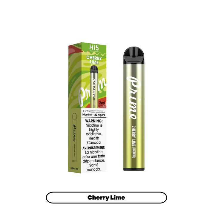 [Disposables] Hi5 Prime - Cherry Lime-Disposable Pod Systems-Hi5 Prime-20mg-Lucky 8 Vapes