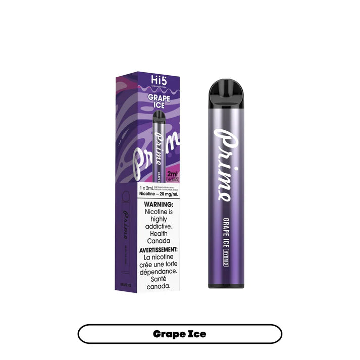 Hi5 Prime - Grape Ice | $19.97 Hi5 Prime - Grape Ice | $19.97