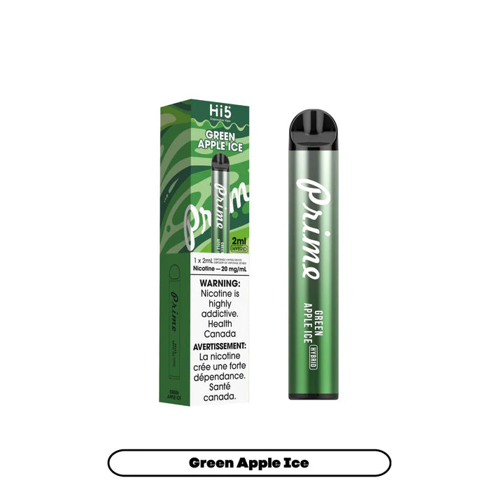 Hi5 Prime - Green Apple Ice | $19.97 Hi5 Prime - Green Apple Ice | $19.97