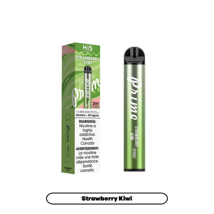 [Disposables] Hi5 Prime - Strawberry Kiwi-Disposable Pod Systems-Hi5 Prime-20mg-Lucky 8 Vapes