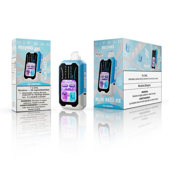 [Disposables] RIFBAR Mixpro - Blue Razz Ice-Disposable Pod Systems-RIFBAR Mixpro-20mg-Lucky 8 Vapes
