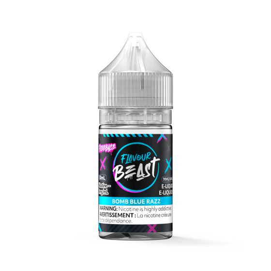 [Freebase] Flavour Beast - Bomb Blue Razz 30mL-Freebase E-Juice-Flavour Beast Freebase-03mg-Lucky 8 Vapes