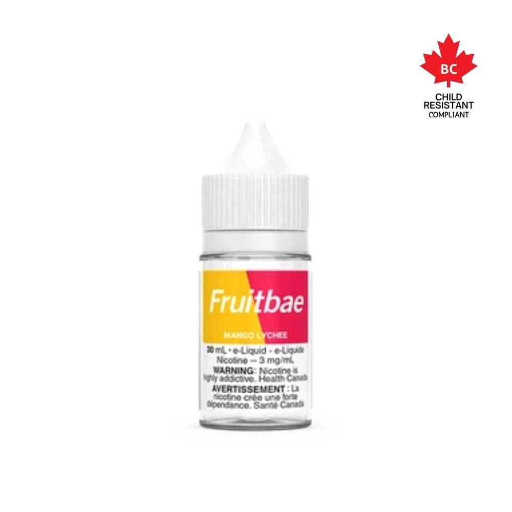 [Freebase] Fruitbae - Mango Lychee 30mL Freebase E-Juice Vancouver Toronto Calgary Richmond Montreal Kingsway Winnipeg Quebec Coquitlam Canada Canadian Vapes Shop Free Shipping E-Juice Mods Nic Salt
