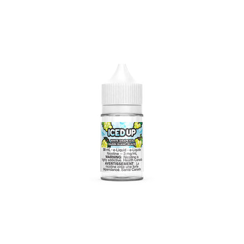 [Freebase] Iced Up - White Grape Ice 30mL Freebase E-Juice Vancouver Toronto Calgary Richmond Montreal Kingsway Winnipeg Quebec Coquitlam Canada Canadian Vapes Shop Free Shipping E-Juice Mods Nic Salt