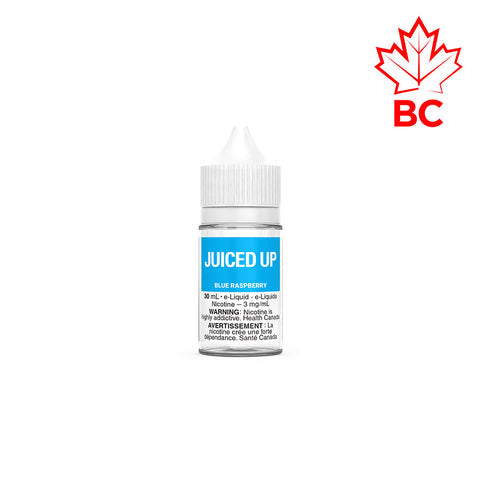 [Freebase] Juiced Up - Blue Raspberry 30mL Freebase E-Juice Vancouver Toronto Calgary Richmond Montreal Kingsway Winnipeg Quebec Coquitlam Canada Canadian Vapes Shop Free Shipping E-Juice Mods Nic Salt