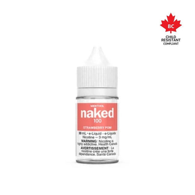 Naked 100 - Strawberry Pom (Brain Freeze) 30mL | $20.50 Naked 100 - Strawberry Pom (Brain Freeze) 30mL | $20.50