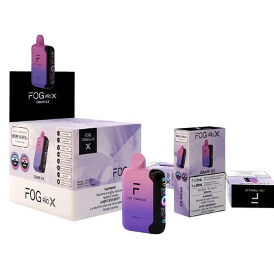 [Disposables] Fog Formulas Pro X – Grape Ice Disposable Pod Systems