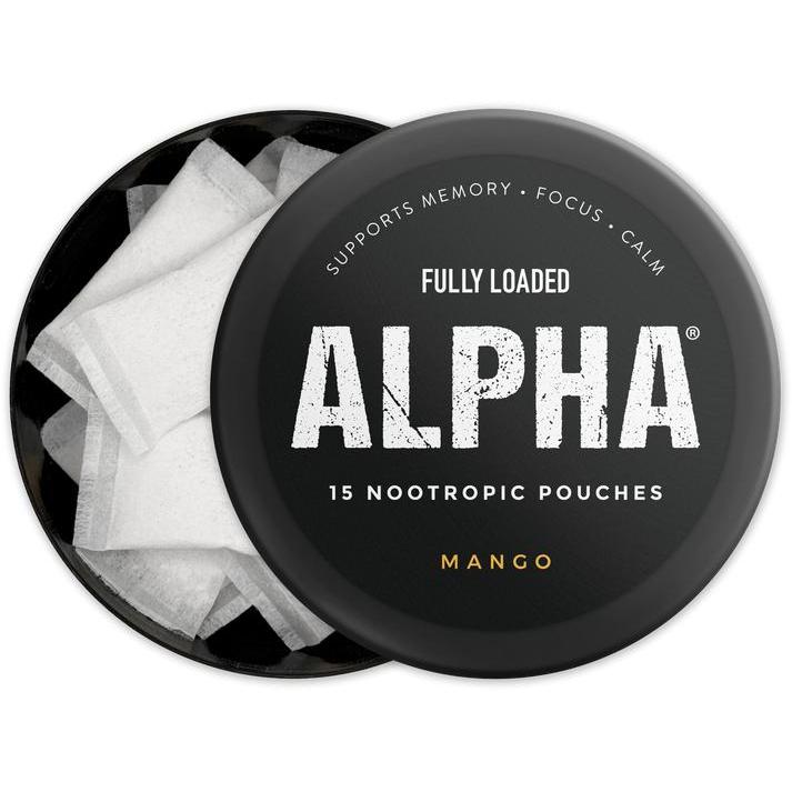 ALPHA - Nootropic Pouches-Nootropic Pouches-ALPHA-Mango (Calm and Focus)-Lucky 8 Vapes