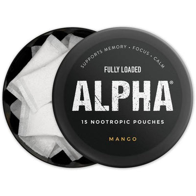 ALPHA Nootropic Pouches - Mango Nootropic Pouches