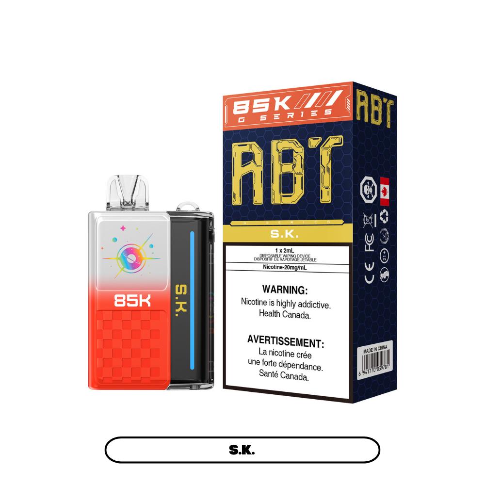 [Disposables] ABT 85K - S.K.-Disposable Pod Systems-ABT 85K-20mg-Lucky 8 Vapes