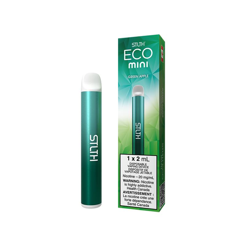 [Disposables] STLTH Eco Mini - Green Apple-Disposable Pod Systems-STLTH ECO Mini-20mg-Lucky 8 Vapes