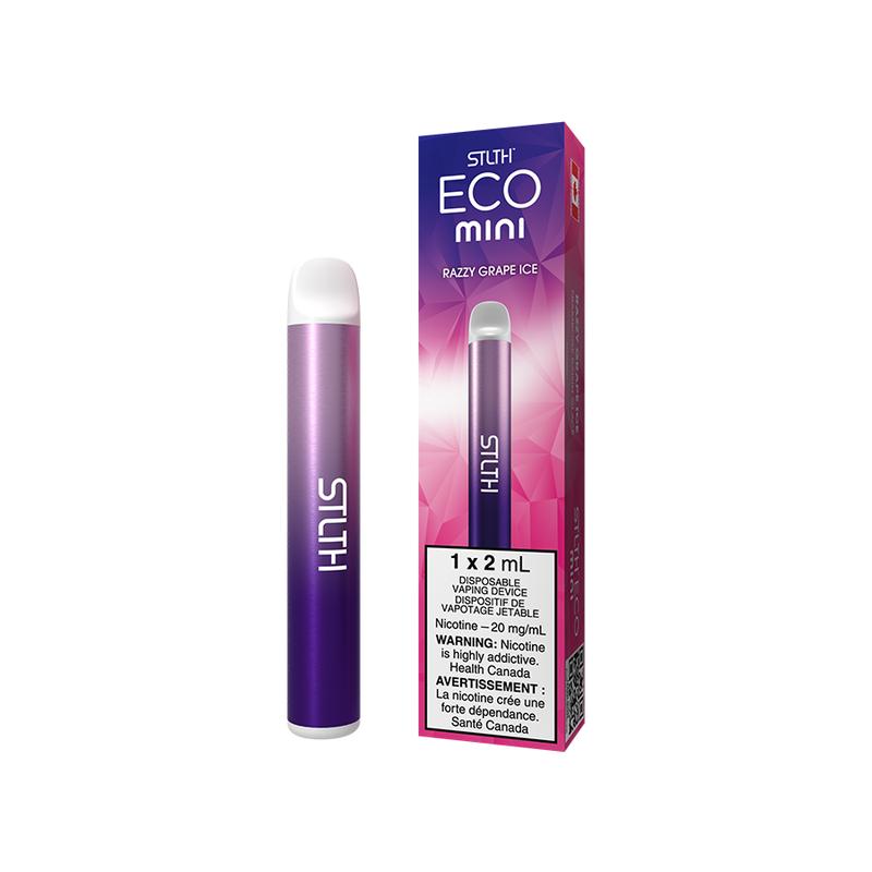 [Disposables] STLTH Eco Mini - Razzy Grape-Disposable Pod Systems-STLTH ECO Mini-20mg-Lucky 8 Vapes