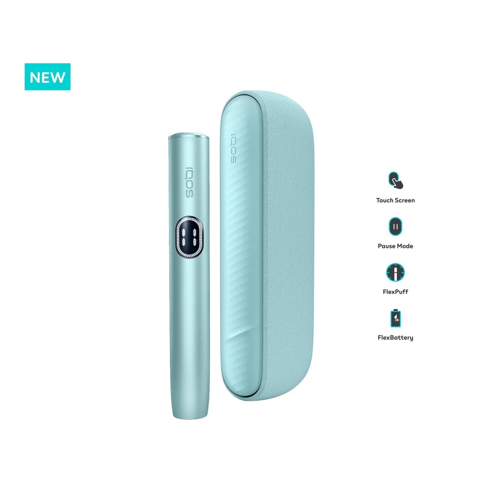 IQOS ILUMA i Device Kit-IQOS Device Kit-IQOS-Breeze Blue-Lucky 8 Vapes