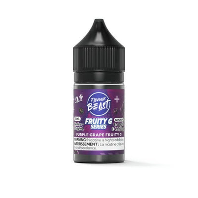 [Nic Salt] Flavour Beast Fruity G - Purple Grape 30mL Nic Salt E-Juice