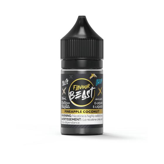 [Nic Salt] Flavour Beast - Pineapple Coconut Iced 30mL-Nic Salt E-Juice-Flavour Beast Salt-10mg-Lucky 8 Vapes