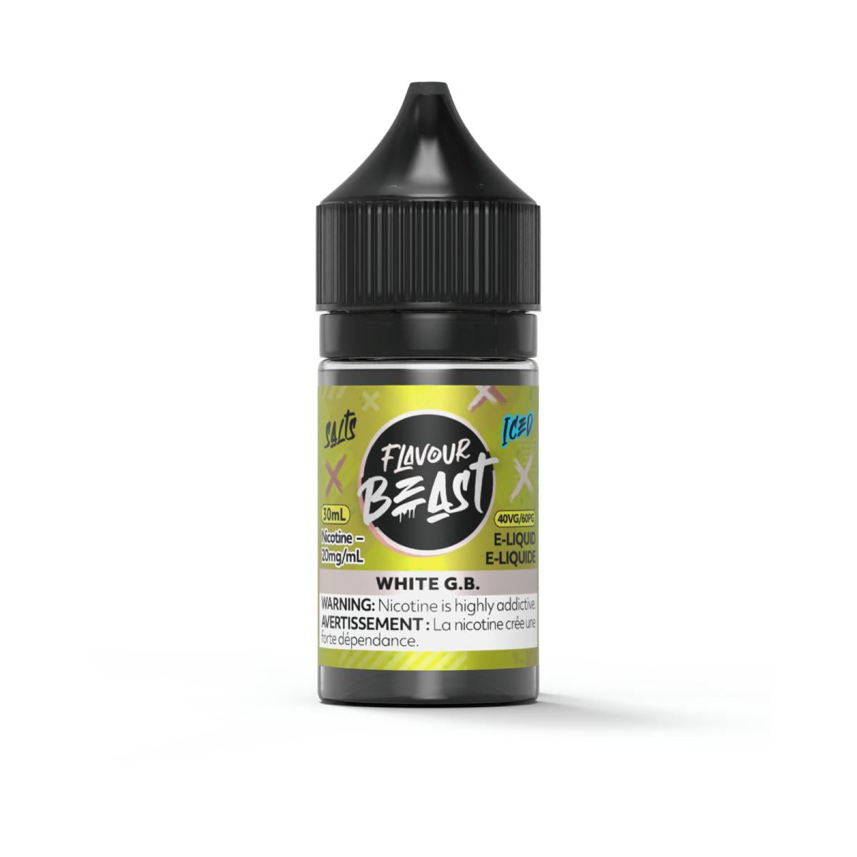 [Nic Salt] Flavour Beast - White G.B. Iced 30mL-Nic Salt E-Juice-Flavour Beast Salt-10mg-Lucky 8 Vapes