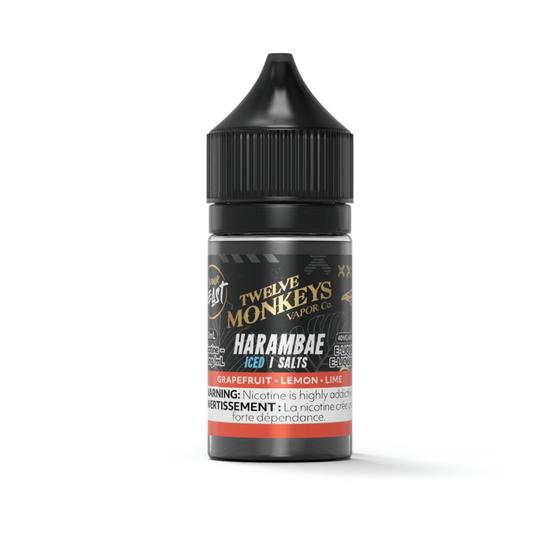 [Nic Salt] Flavour Beast x 12 Monkey - Harambae Iced-Nic Salt E-Juice-Flavour Beast x 12M Salt-20mg-Lucky 8 Vapes