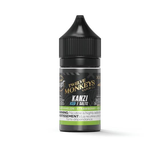 [Nic Salt] Flavour Beast x 12 Monkey - Kanzi Iced-Nic Salt E-Juice-Flavour Beast x 12M Salt-20mg-Lucky 8 Vapes