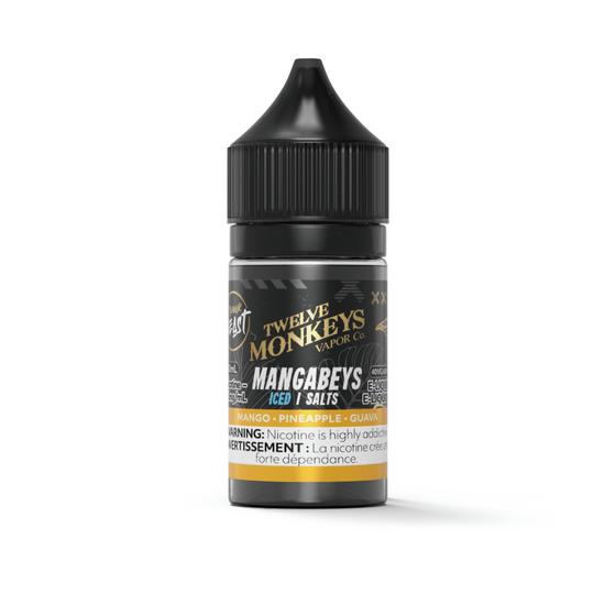 [Nic Salt] Flavour Beast x 12 Monkey - Mangabeys Iced-Nic Salt E-Juice-Flavour Beast x 12M Salt-20mg-Lucky 8 Vapes