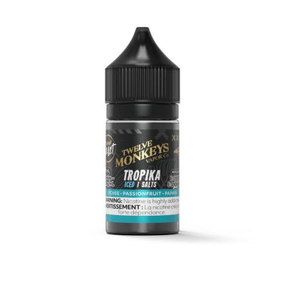 [Nic Salt] Flavour Beast x 12 Monkeys - Tropika Iced 30mL Nic Salt E-Juice