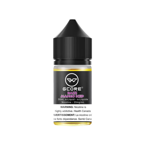 [Nic Salt] GCORE Salt - Razz Mango Iced 30mL-Nic Salt E-Juice-GCORE Salt-20mg-Lucky 8 Vapes
