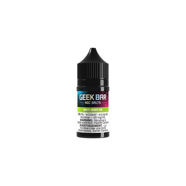 [Nic Salt] Geek Bar Salt - White Grape Ice 30mL-Nic Salt E-Juice-Geek Bar Salt-20mg-Lucky 8 Vapes