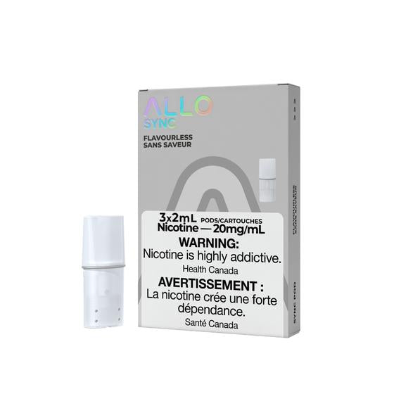[Vape Pods] ALLO Sync - Flavourless (3pk)-Vape Pods-ALLO Sync-20mg-Lucky 8 Vapes