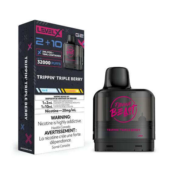 Level X G2 Flavour Beast Pod 2+10mL - Extreme Mint Iced | $24.99 Level X G2 Flavour Beast Pod 2+10mL - Extreme Mint Iced | $24.99