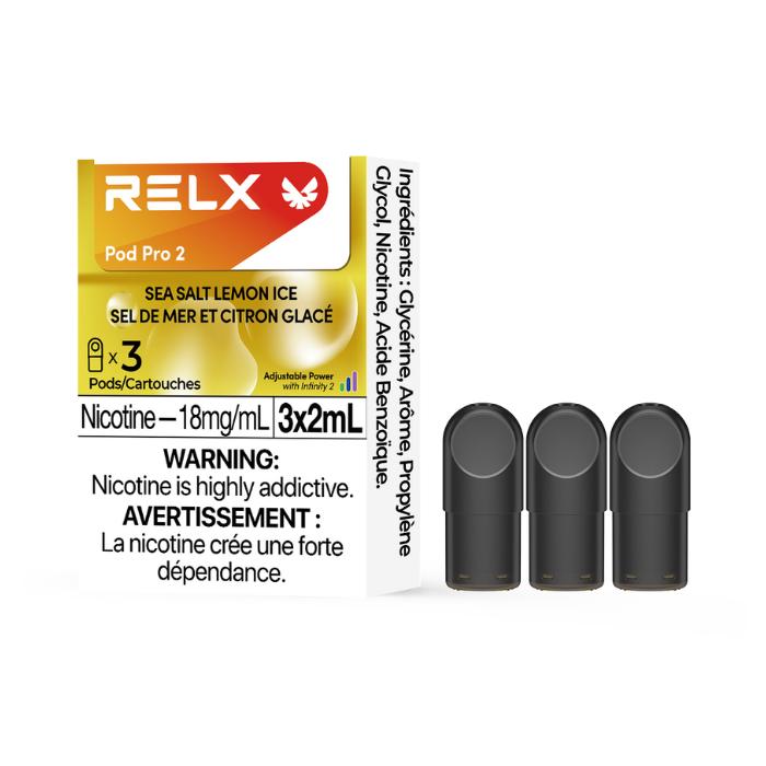 [Vape Pods] RELX Infinity Pro - Sea Salt Lemon Ice (Tea)-Vape Pods-RELX Infinity-18mg-Lucky 8 Vapes